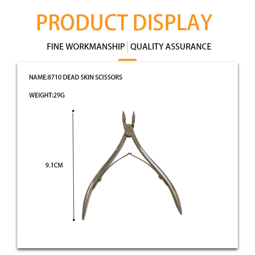 Niklové nožnice na odumretú kožu